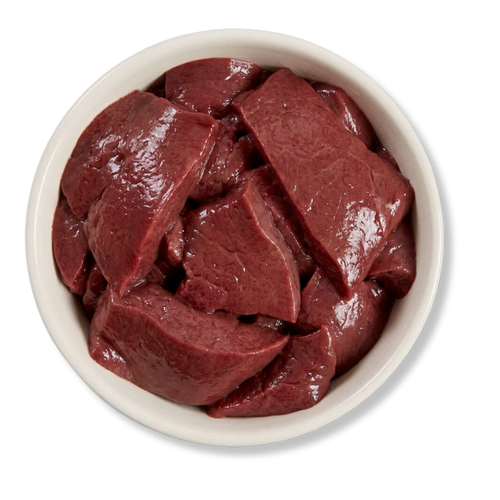 Ingrediente crudo de Hígado de Res