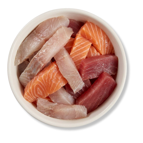 Ingrediente crudo de Mix de Pescado