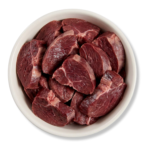 Ingrediente crudo de Corazón de Res